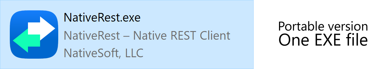 Single-File Portable Version of NativeRest